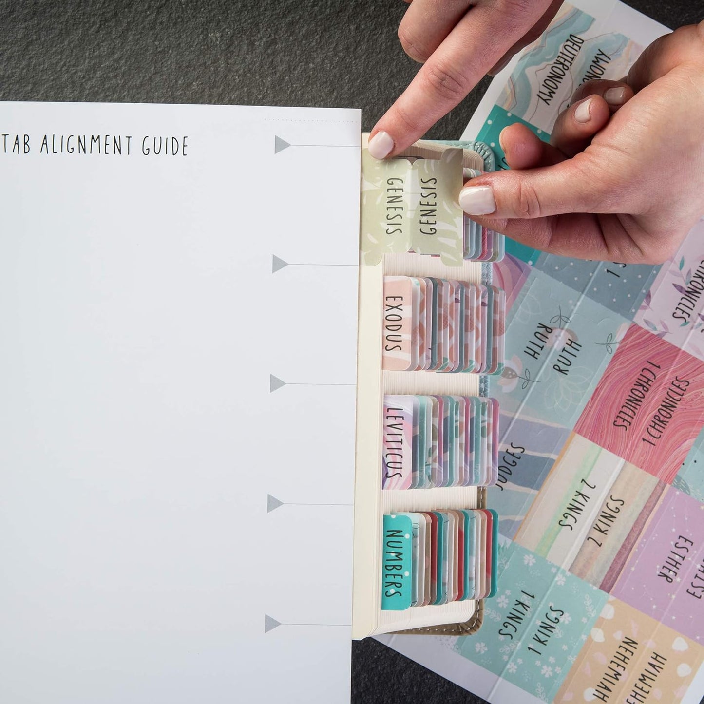 Beautiful Bible Tabs (84 Pack)