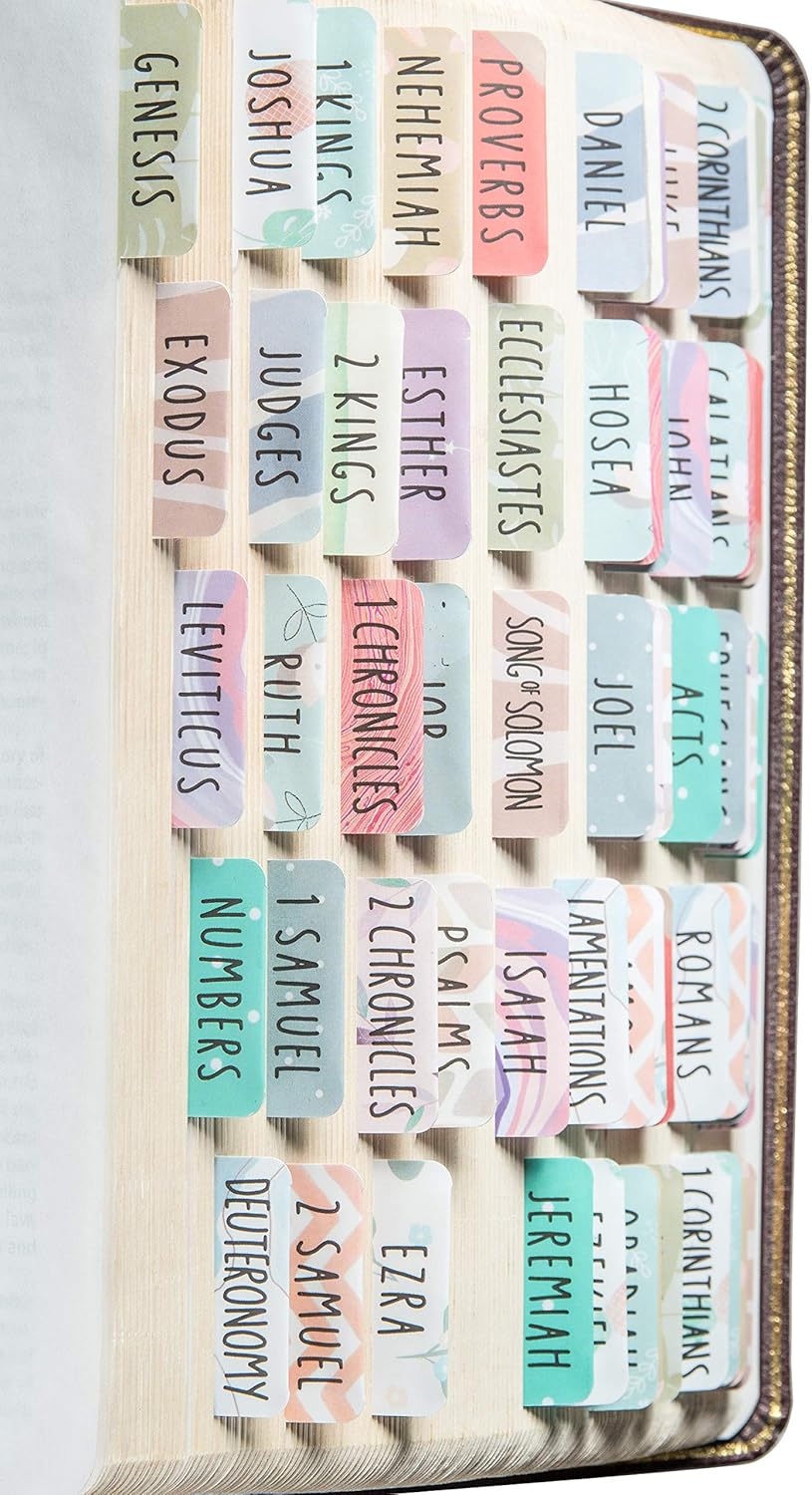 Beautiful Bible Tabs (84 Pack)