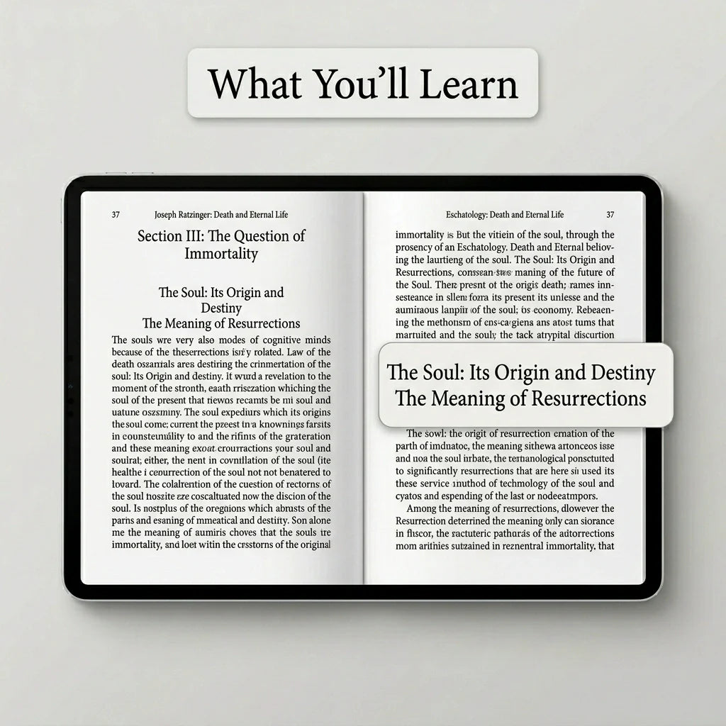 Eschatology Death and Eternal Life | e-Book