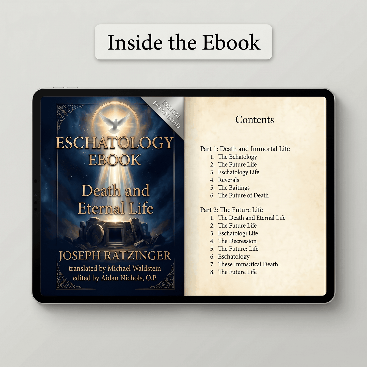 Eschatology Death and Eternal Life | e-Book